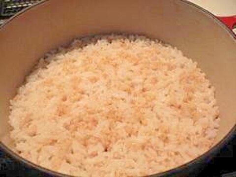 ルクルーゼで簡単炊飯！白米も玄米も１５分＋１５分♪